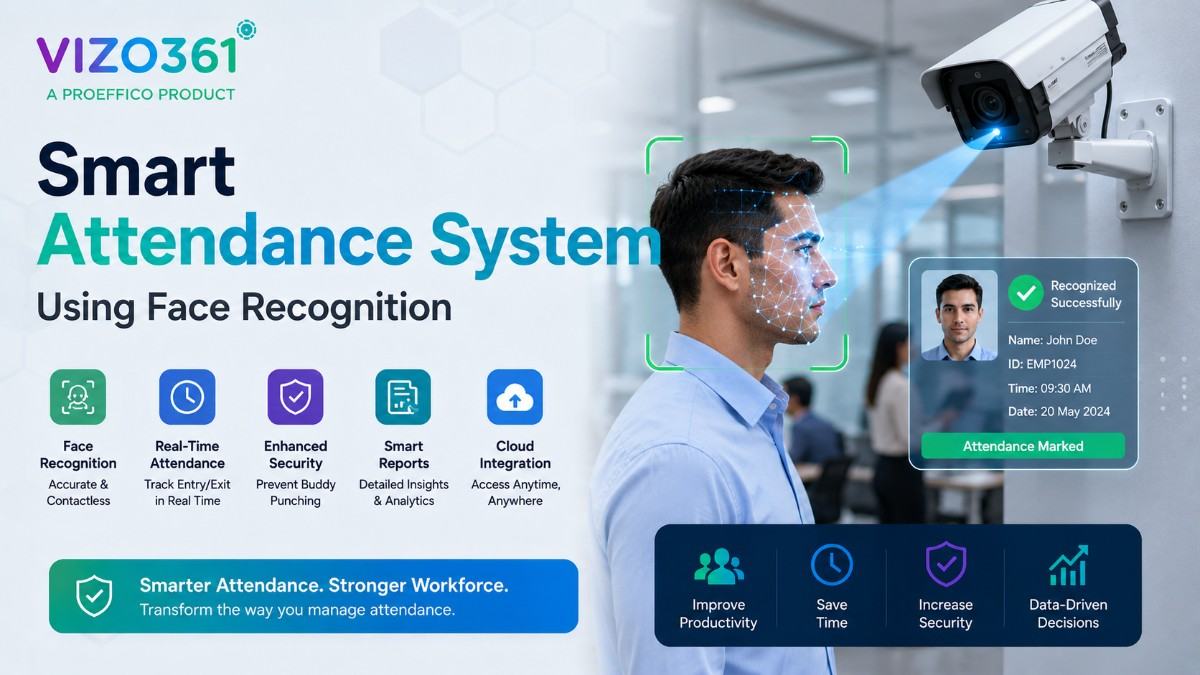 Smart Attendance System Using Face Recognition | Vizo361