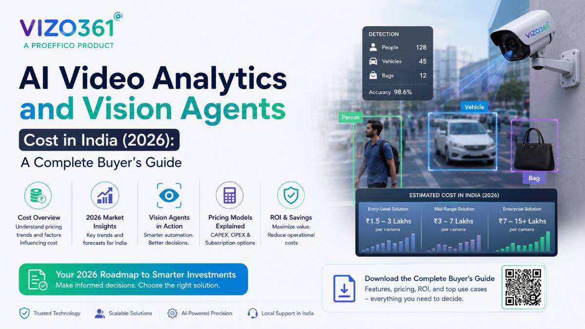 AI Video Analytics and Vision Agents Cost in India (2026): A Complete Buyer's Guide