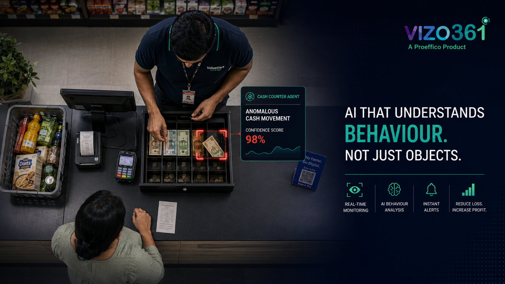 Cash Counter Theft Detection: AI for Retail POS Fraud